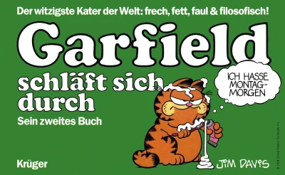Cover of Garfield schläft sich durch