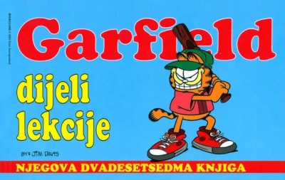 Cover of Garfield dijeli lekcije