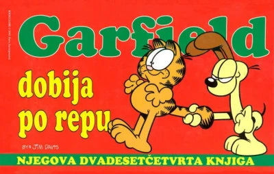 Cover of Garfield dobija po repu