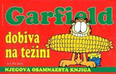 Cover of Garfield dobiva na tezini