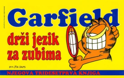 Cover of Garfield drzi jezik za zubima