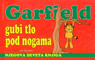 Cover of Garfield gubi tlo pod nogama