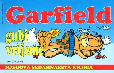 Cover of Garfield gubi vrijeme