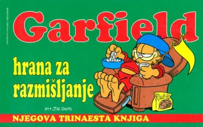Cover of Garfield hrana za razmisljanje