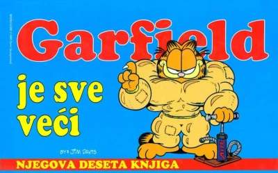 Cover of Garfield je sve veci