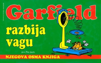Cover of Garfield razbija vagu