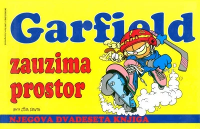 Cover of Garfield zauzima prostor