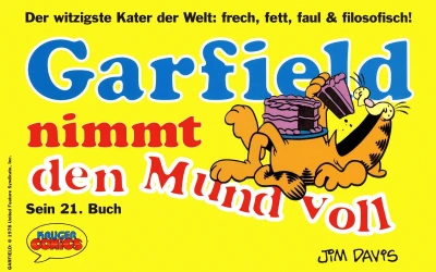 Cover of Garfield nimmt den Mund voll