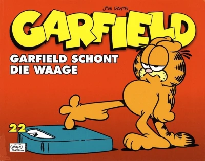 Cover of Garfield schont die Waage