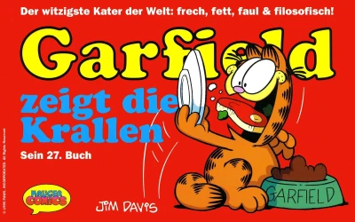 Cover of Garfield zeigt die Krallen