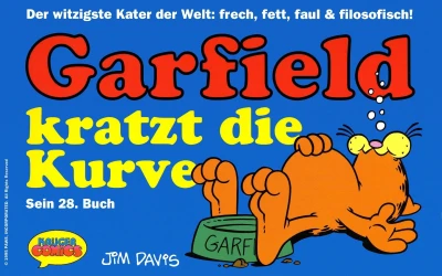 Cover of Garfield kratzt die Kurve