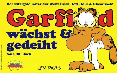 Cover of Garfield wächst & gedeiht