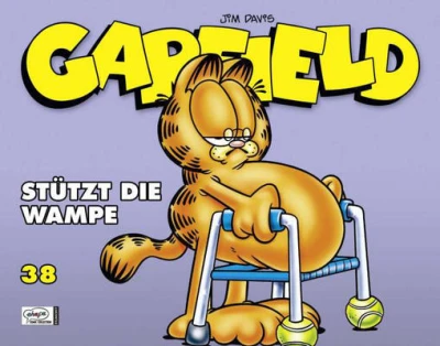 Cover of Garfield stützt die Wampe