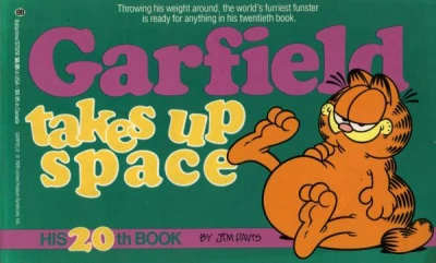 Cover of Garfield Takes Up Space