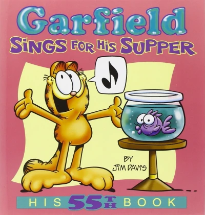 Cover of Garfield Sings for His Supper
