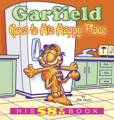 Cover of Garfield Goes to His Happy Place