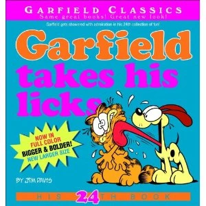 Cover of Garfield takes his licks