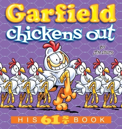Cover of Garfield chickens out