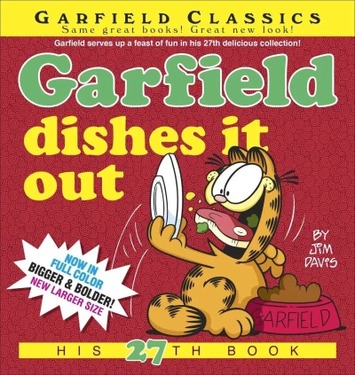 Cover of Garfield dishes it out