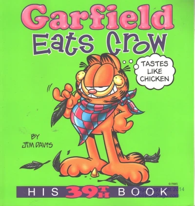 Cover of Garfield eats crow