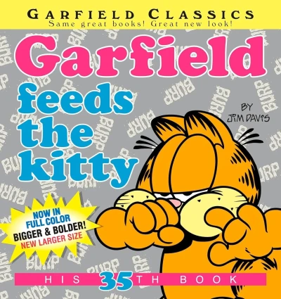 Cover of Garfield feeds the kitty