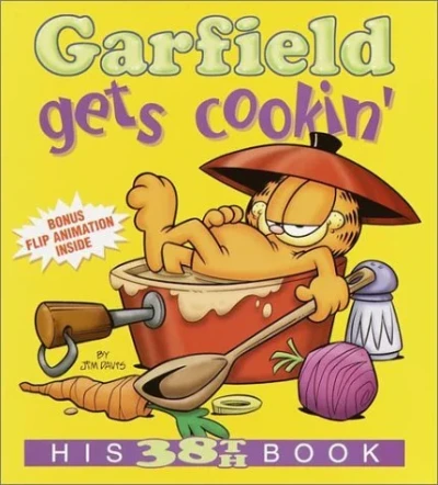 Cover of Garfield gets cookin'