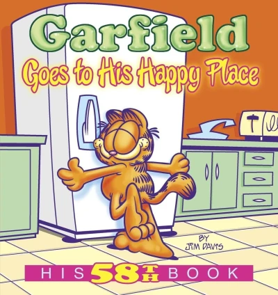 Cover of Garfield Goes  to His Happy Place