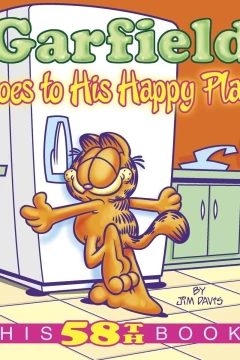 Garfield Goes  to His Happy Place
