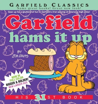 Cover of Garfield hams it up