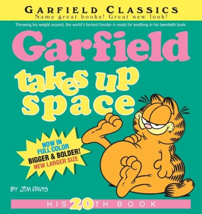 Cover of Garfield takes up space