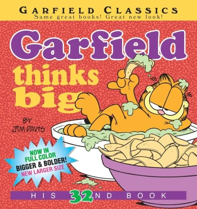 Cover of Garfield thinks big