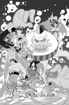 Cover of Ciro Cangialosi Incentive B&W Virgin Variant (1:20)