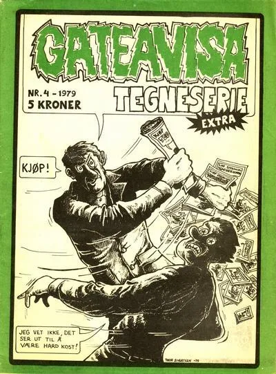 Cover of Gateavisa Tegneserie Extra