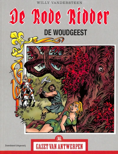 Cover of De Rode Ridder: De woudgeest