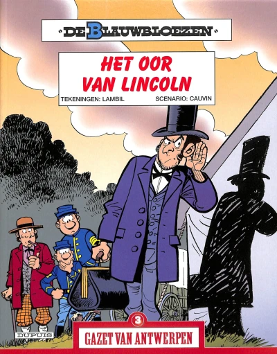 Cover of De Blauwbloezen: Het oor van Lincoln