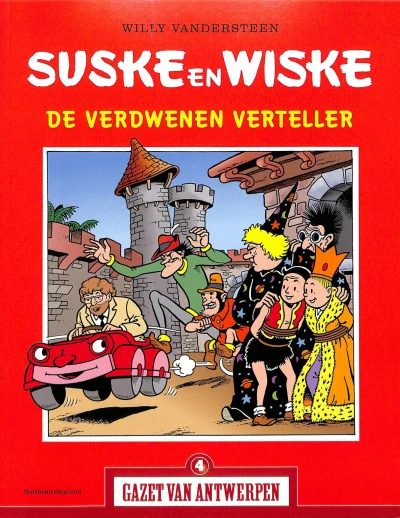 Cover of Suske en Wiske: De verdwenen verteller