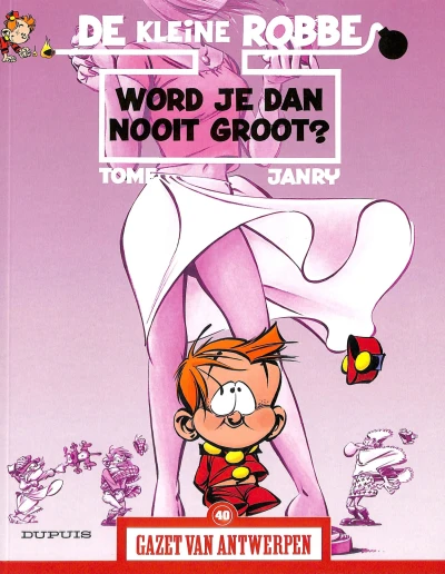 Cover of De Kleine Robbe: Word je dan nooit groot?