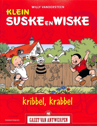 Cover of Klein Suske en Wiske: Kribbel, krabbel
