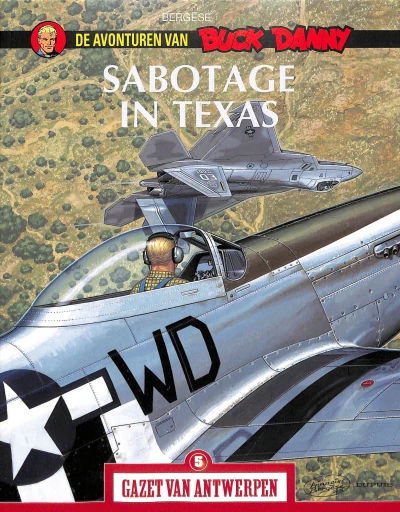 Cover of De Avonturen van Buck Danny: Sabotage in Texas