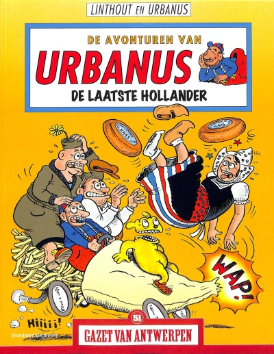 Cover of De Avonturen van Urbanus: De laatste Hollander