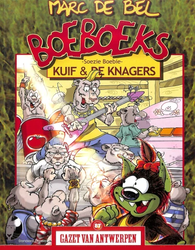 Cover of Boeboek: -Soezie Boebie- Kuif & de Knagers