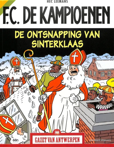 Cover of F.C. de Kampioenen: De ontsnapping van Sinterklaas