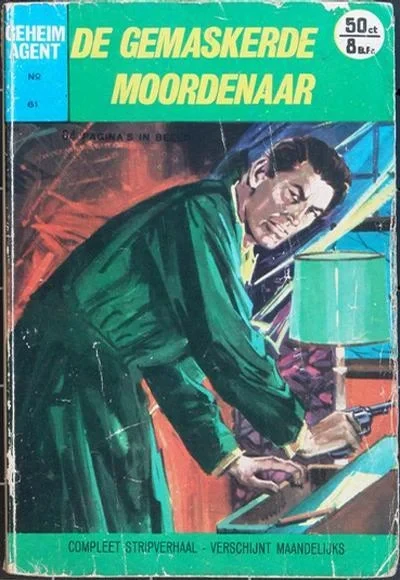 Cover of De gemaskerde moordenaar