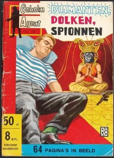 Cover of Diamanten, dolken, spionnen