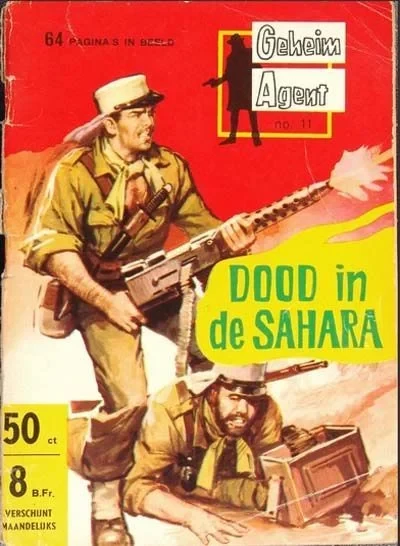 Cover of Dood in de Sahara