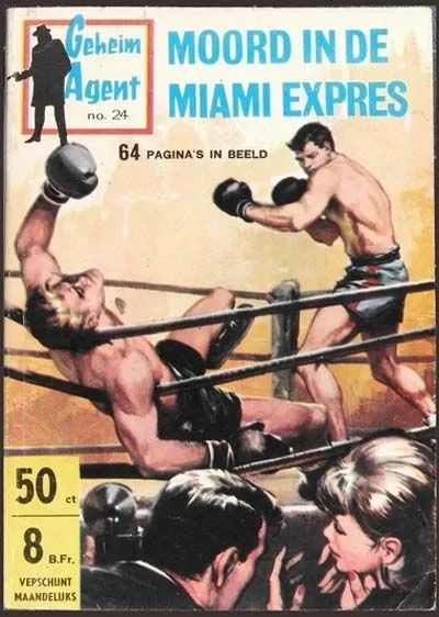 Cover of Moord in de Miami Expres