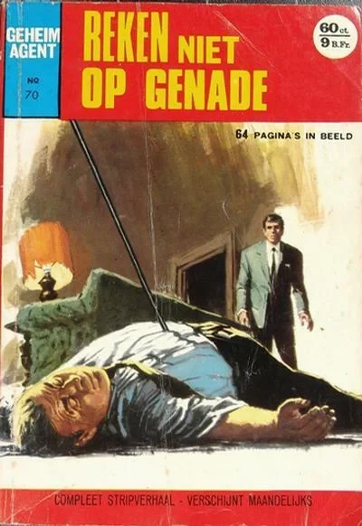 Cover of Reken niet op genade