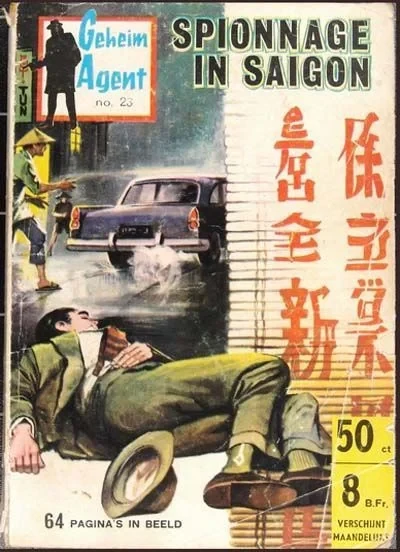 Cover of Spionnage in Saigon
