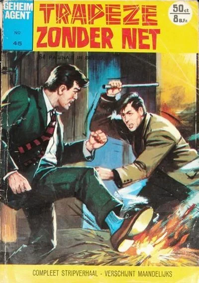 Cover of Trapeze Zonder Net