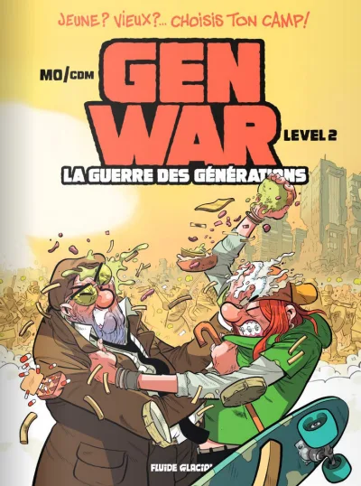 Cover of La Guerre des générations - Level 2